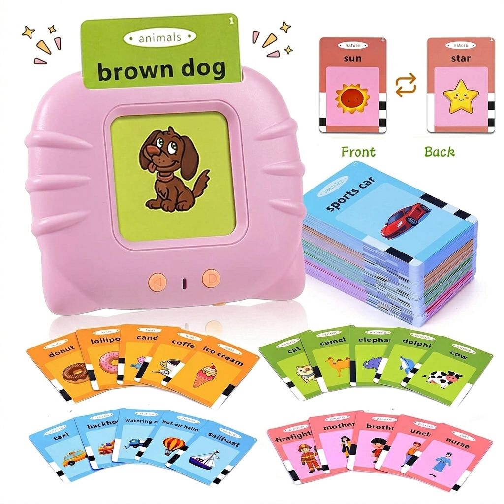 Kids Talking Flash Cards