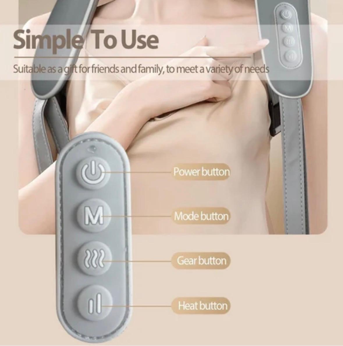 Neck and Shoulder Massager - Rechargeable